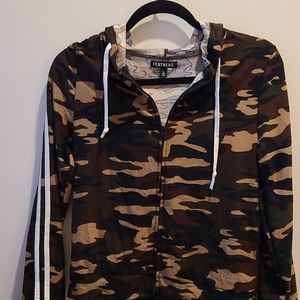 Cute Camo Print Jumpsuit